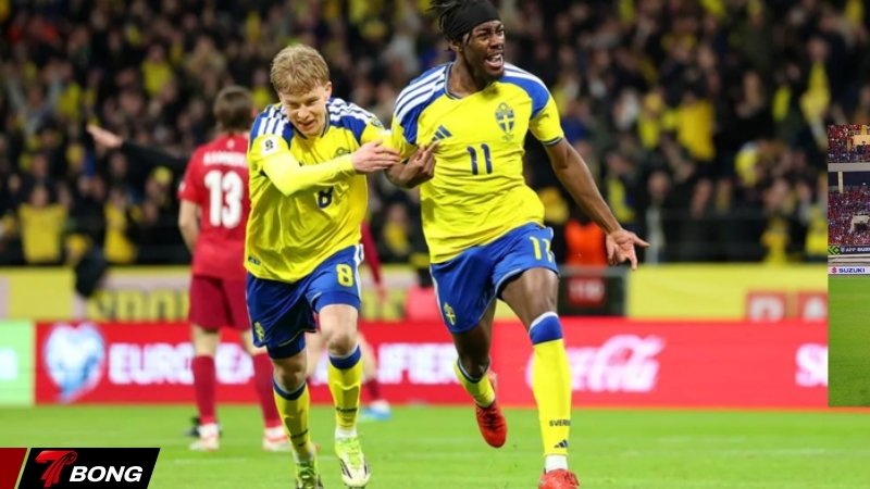 Thuỵ Điển thắng Balan 3-2 đầy nghẹt thở